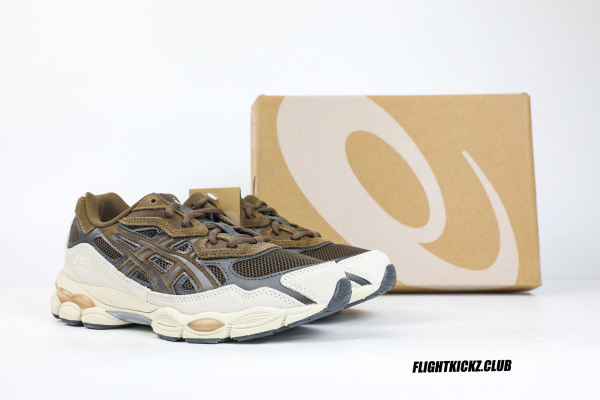 ASICS Gel-NYC Brown Storm Black Coffee