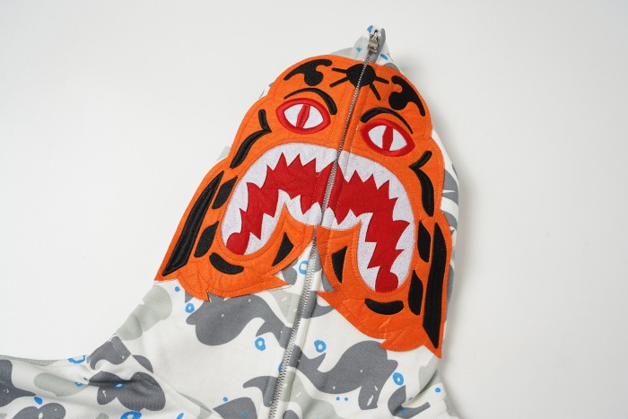 BAPE Galaxy Camo Shark  Full Zip Hoodie
