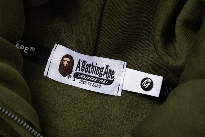 BAPE Classic Camo Shark (Double Hood) Full Zip Hoodie