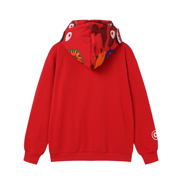 BAPE Classic Camo Shark Hoodie (Double Hood)