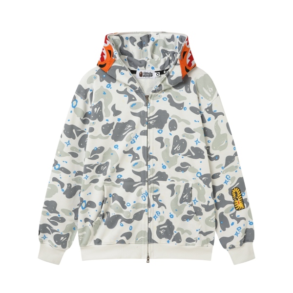 BAPE Galaxy Camo Shark  Full Zip Hoodie
