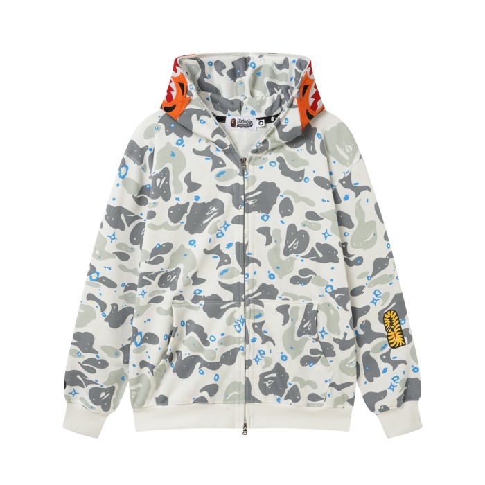 BAPE Galaxy Camo Shark  Full Zip Hoodie