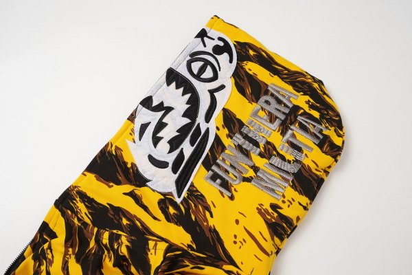 BAPE Tiger Camo Shark Full Zip Hoodie