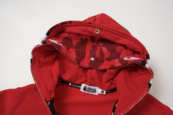 BAPE Classic Camo Shark Hoodie (Double Hood)