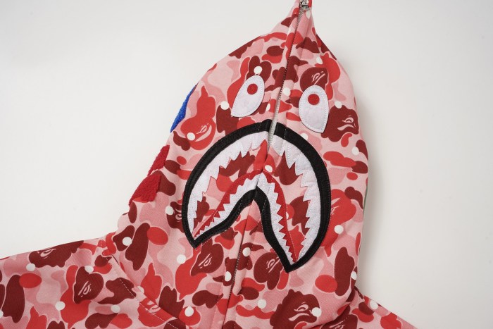 BAPE Polka dot Shark Full Zip Hoodie