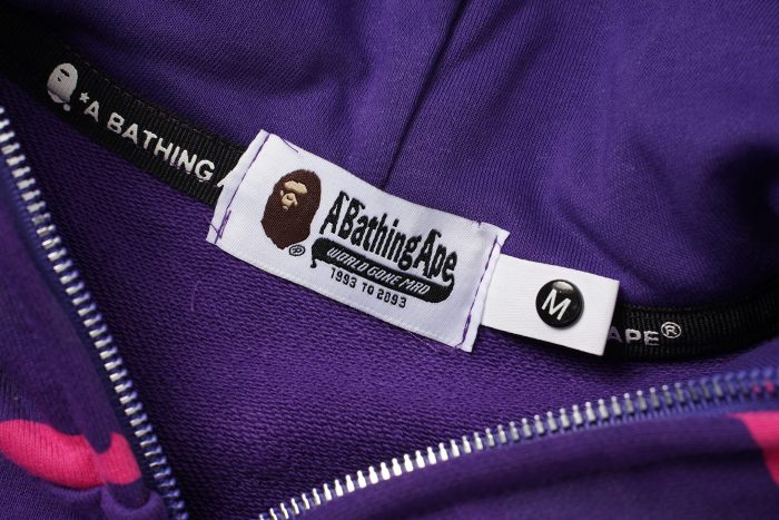 BAPE Classic Camo Shark Hoodie (Double Hood)