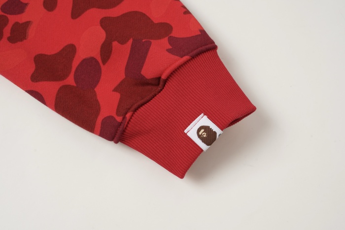 BAPE Classic Camo Shark Hoodie (Single Hood) Full Zip Hoodie