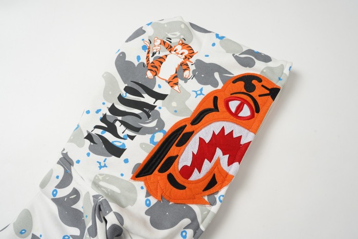 BAPE Galaxy Camo Shark  Full Zip Hoodie