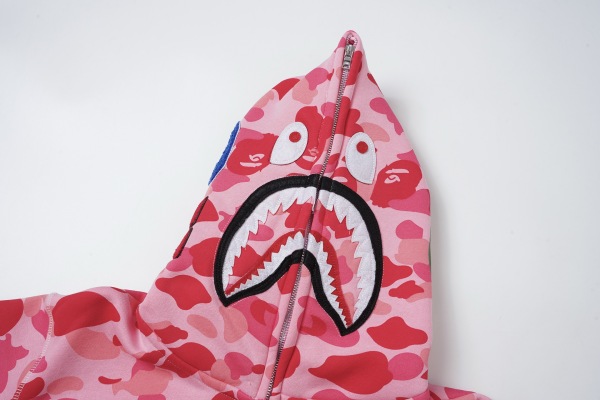 BAPE Classic Camo Shark Hoodie (Single Hood) Full Zip Hoodie