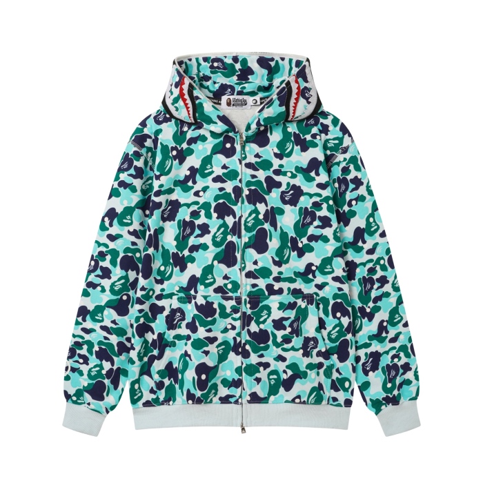 BAPE Polka dot Shark Full Zip Hoodie