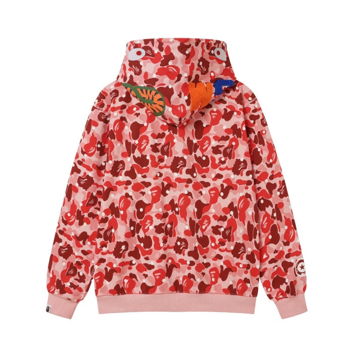 BAPE Polka dot Shark Full Zip Hoodie