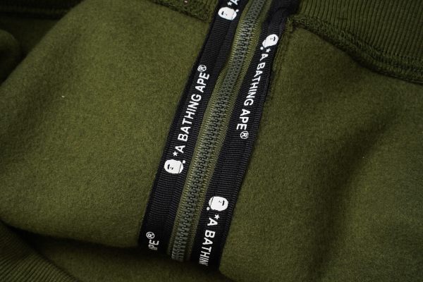 BAPE Classic Camo Shark (Double Hood) Full Zip Hoodie