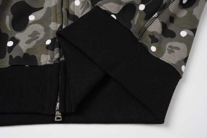 BAPE Polka dot Shark Full Zip Hoodie