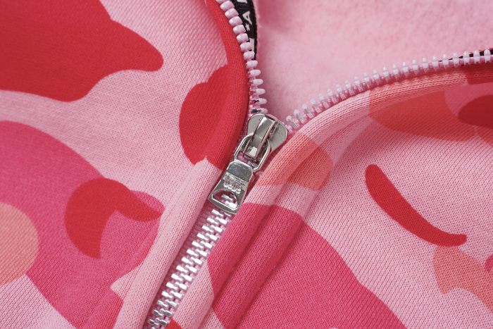BAPE Classic Camo Shark Hoodie (Single Hood) Full Zip Hoodie
