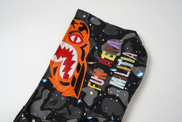 BAPE Galaxy Camo Shark  Full Zip Hoodie