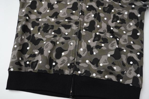 BAPE Polka dot Shark Full Zip Hoodie