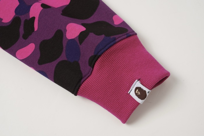 BAPE Classic Camo Shark Hoodie (Single Hood) Full Zip Hoodie