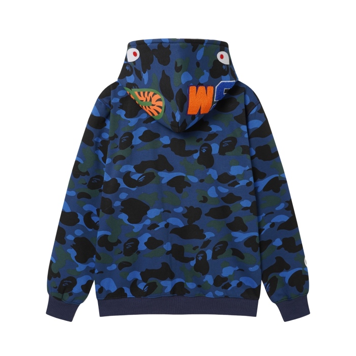 BAPE Classic Camo Shark Hoodie (Single Hood) Full Zip Hoodie