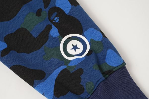 BAPE Classic Camo Shark Hoodie (Single Hood) Full Zip Hoodie