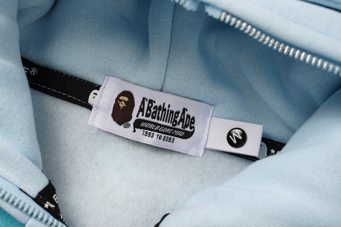 BAPE Classic Camo Shark (Double Hood) Full Zip Hoodie