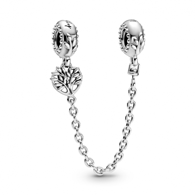Pandora Dangling Crown O Safety Chain 