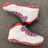 Air Jordan 10 Retro Chicago Flag Style:310805-114