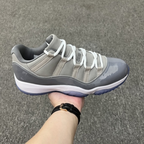 Air Jordan 11 Retro Low Cool Grey Style:528895-003