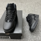 Air Jordan 10 Retro Black Out Style:310805-010