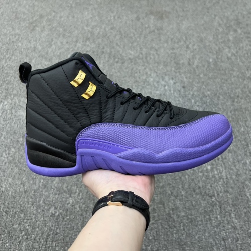 Air Jordan 12 Retro Lakers Style:CT8013-057