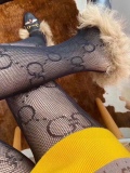 Gucci big G letter European and American wind stockings pantyhose net sock
