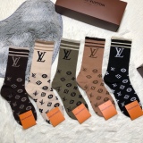 Louis Vuitton women's middle socks