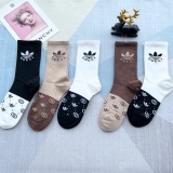 Gucci men's and women's middle socks