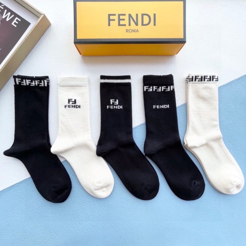 Fendi ff socks cashmere socks