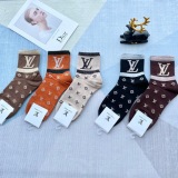 Louis Vuitton short medium and short pile socks