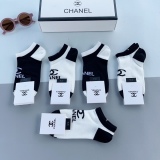 Chanel classic mid -tube socks