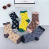 Chanel classic mid -length socks