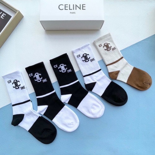 Celine in stockings