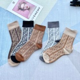 Fendi short and short pile socks