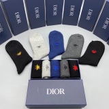 Dior in the socks of Luokou embroidery classic bee logo