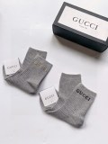 Gucci letter logo pure cotton socks