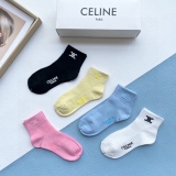 Celine jewelry letter middle socks
