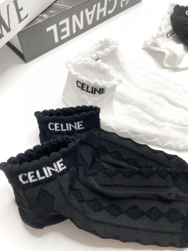 Celine classic letters cotton socks socks