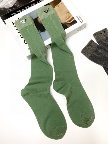 Prada Triangle classic alphabetic sock sock socks
