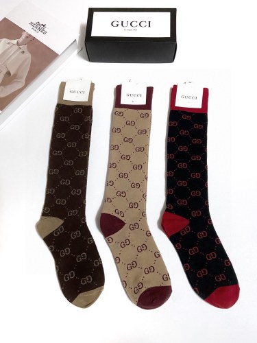 Gucci Double G letters stockings calf socks