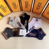 Fendi classic short and medium and short pile socks