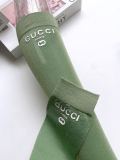 Gucci classic letter logo gold and silver wire cotton blended stockings