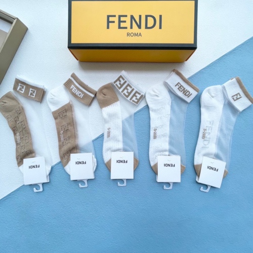 Fendi short ice stockings ice silk plus cotton cotton