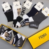 Fendi short and short pile socks