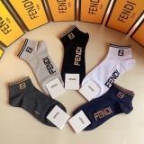 Fendi classic short and medium and short pile socks