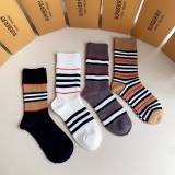 Burberry mid -length pile socks